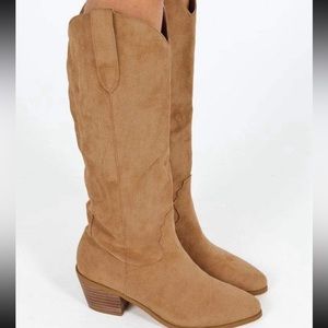 Billini Tan Heeled Boots